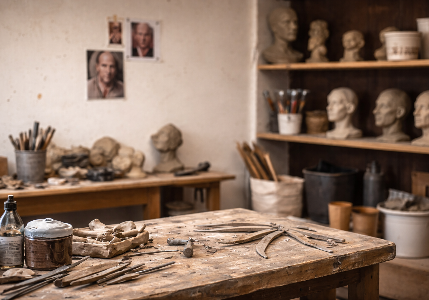 Studio artist sculpture 01 Studio artist sculpture 01